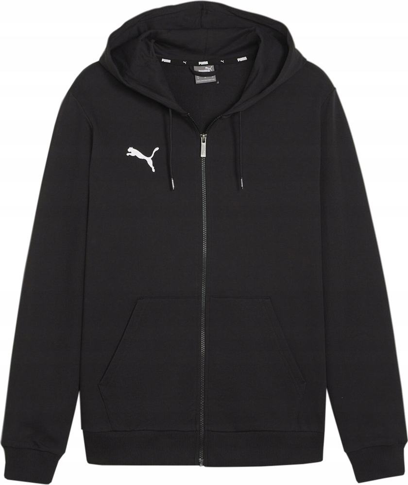 Pánská Mikina Puma Team Goal Casuals Sportovní Černá vel. L