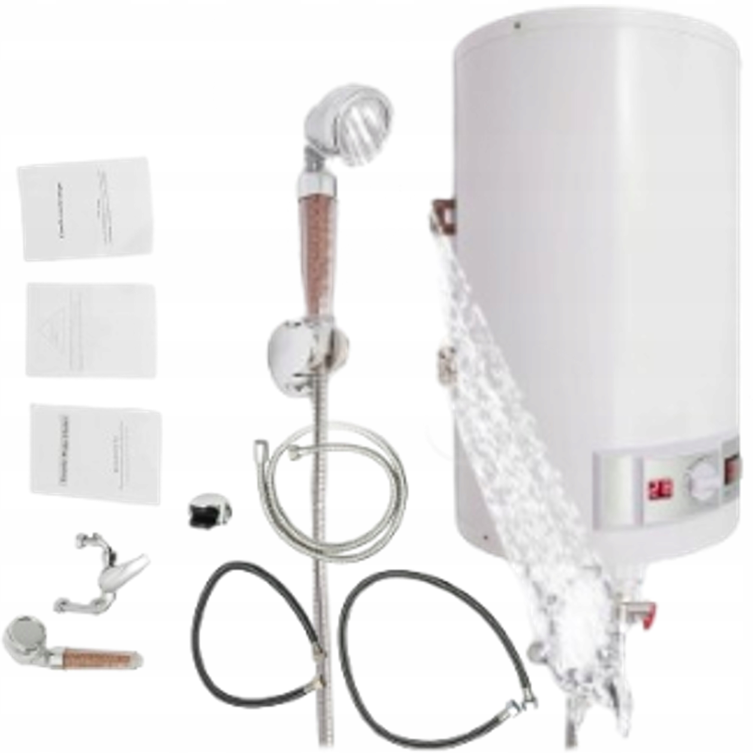 50L Vertikální elektrický ohřívač vody 220V Bojler s ohřívačem vody