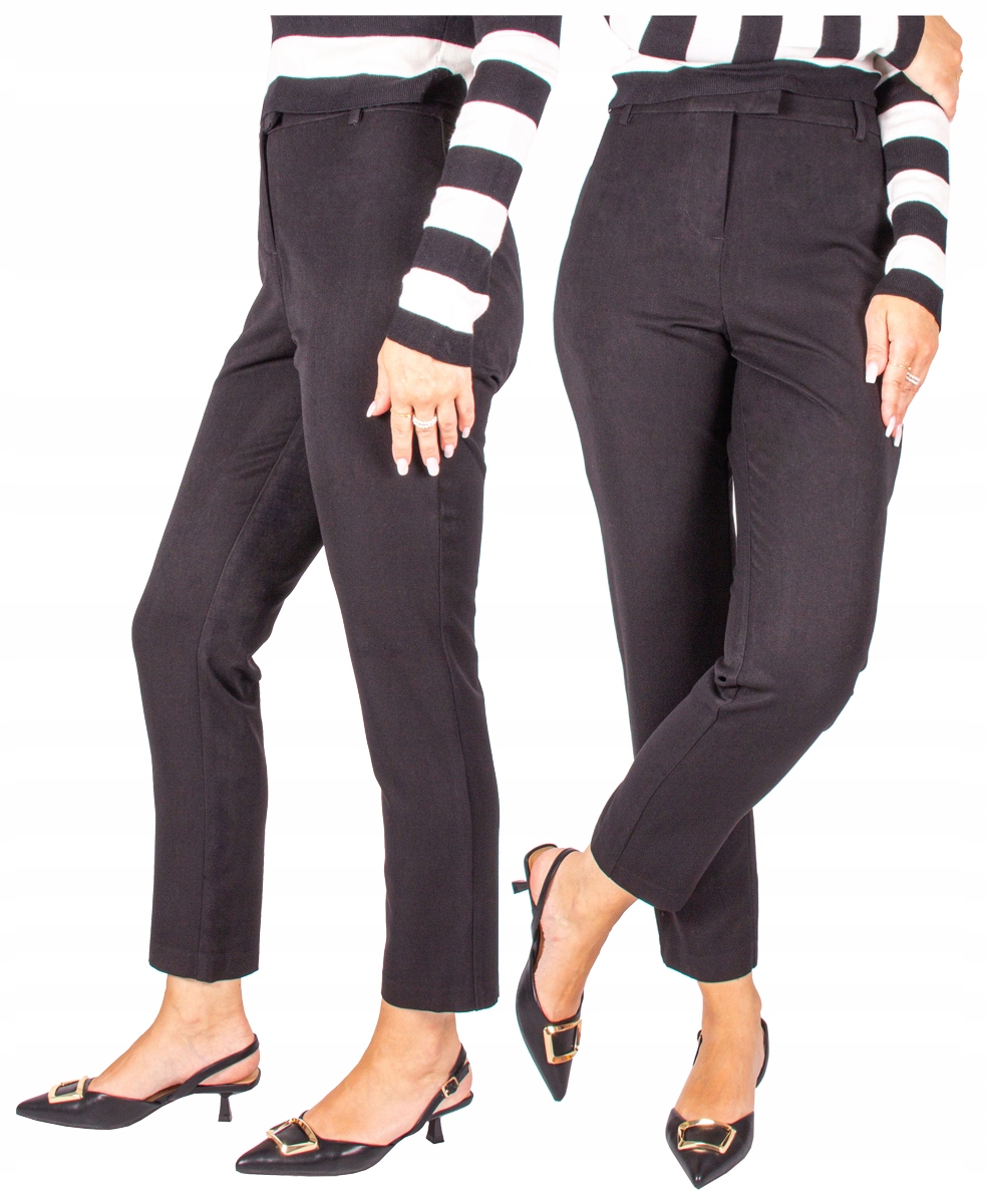 Elegantní kalhoty s vysokým pasem Firi 44 /25 XXL