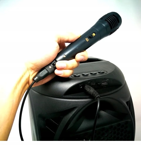 BEZPRZEWODOWY GŁOŚNIK BLUETOOTH MP3 FM 15W ZQS8116 Model Bazooka System Audio Głośnik Tuba Radioodtwarzacz