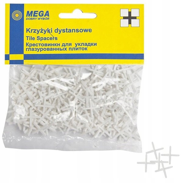 

Krzyżyki dystansowe do glazury 6,0mm