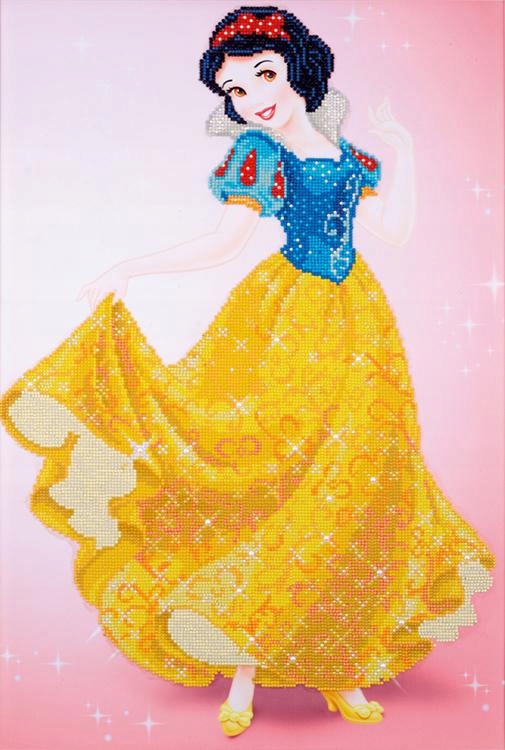 Sada na diamond painting Sněhurka