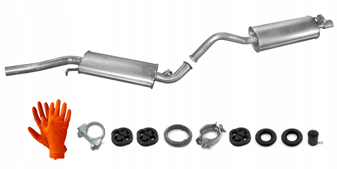 Audi 100 2.0 2.3 (1991-1994) Sedan Kombi Tlumič Koncový Středový