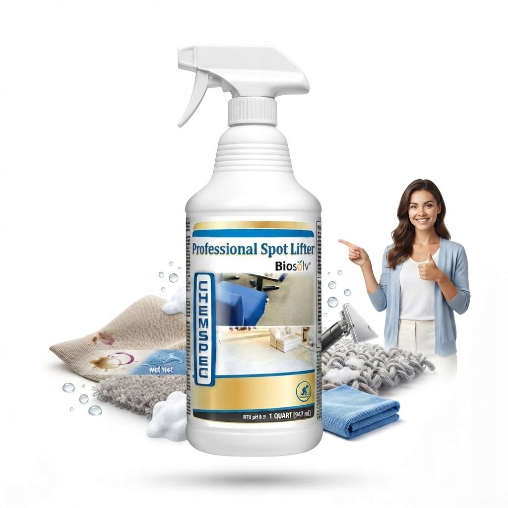 Chemspec Professional Spot Lifter Odplamiacz do Tapicerki Dywanów 946ml