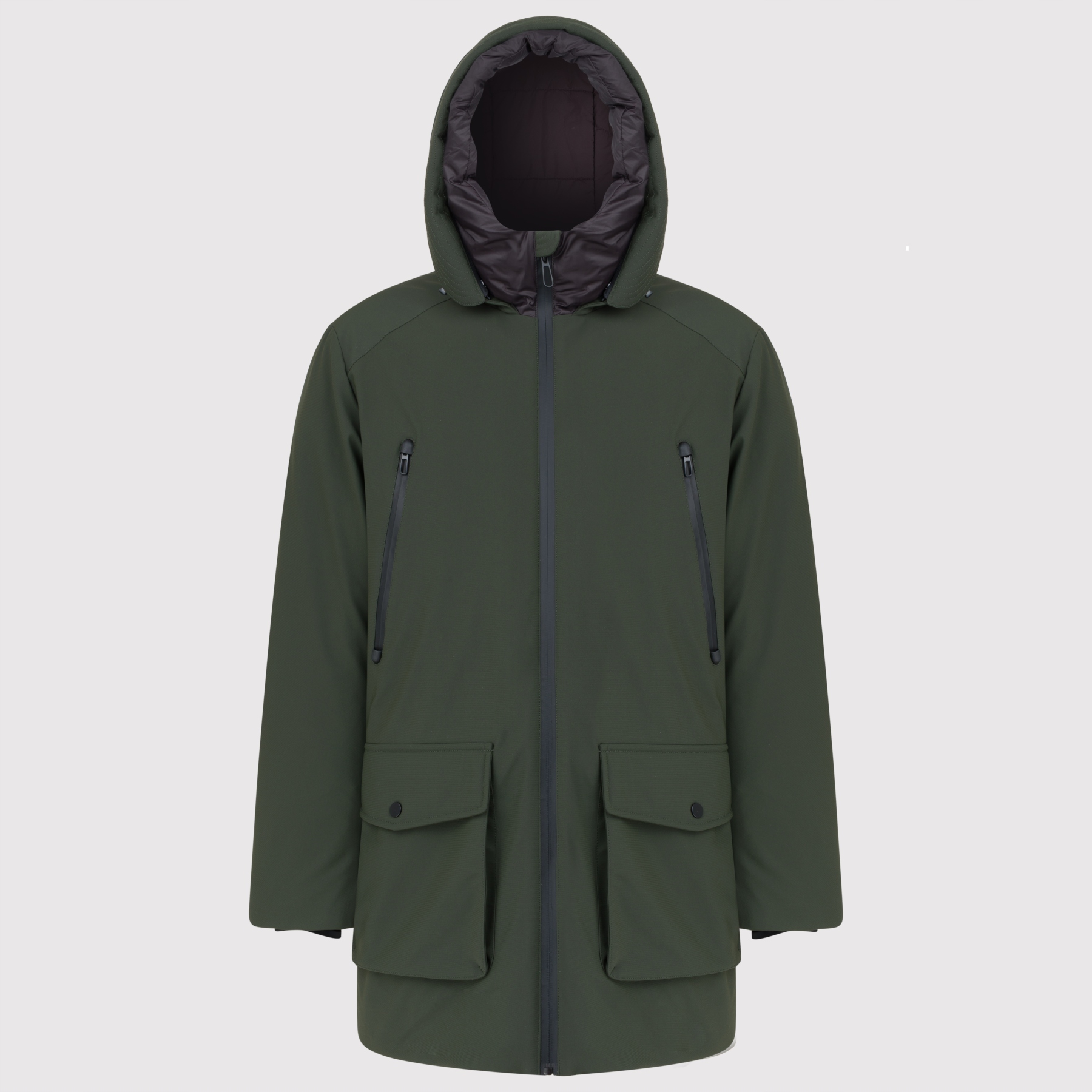 Zelená pánská péřová bunda Pako Lorente vel 56