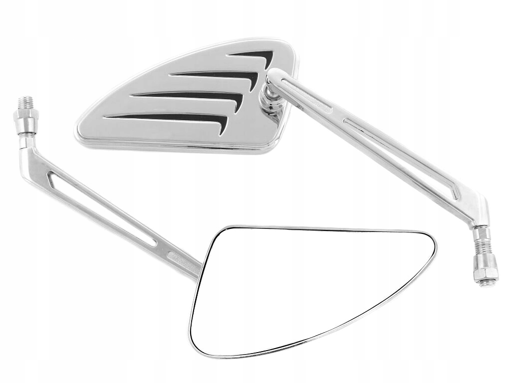LU-314 - ХРОМОВАНІ ДЗЕРКАЛА ЗАДНЬОГО ВИДУ YAMAHA XVS 125 250 DRAG STAR