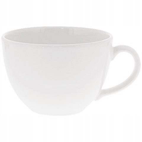 

Ceramiczny Biały Kubek Filiżanka 500ml Miska