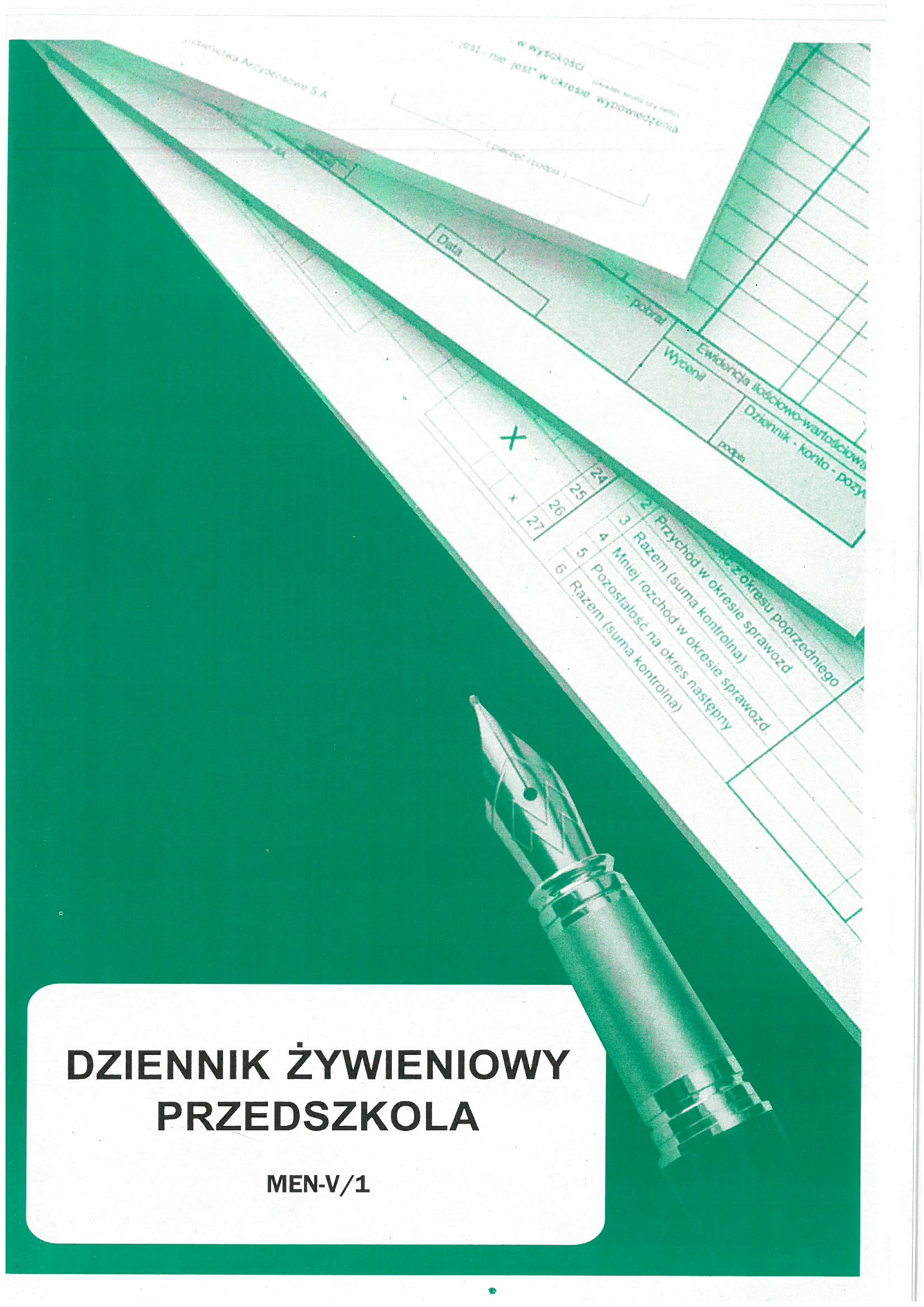 

Dziennik Żywieniowy Przedszkola MEN-V/1