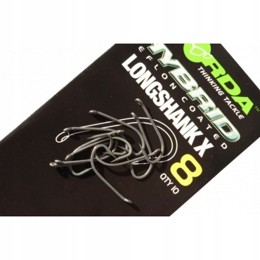 Haki Korda Long Shank X Hook Size 8