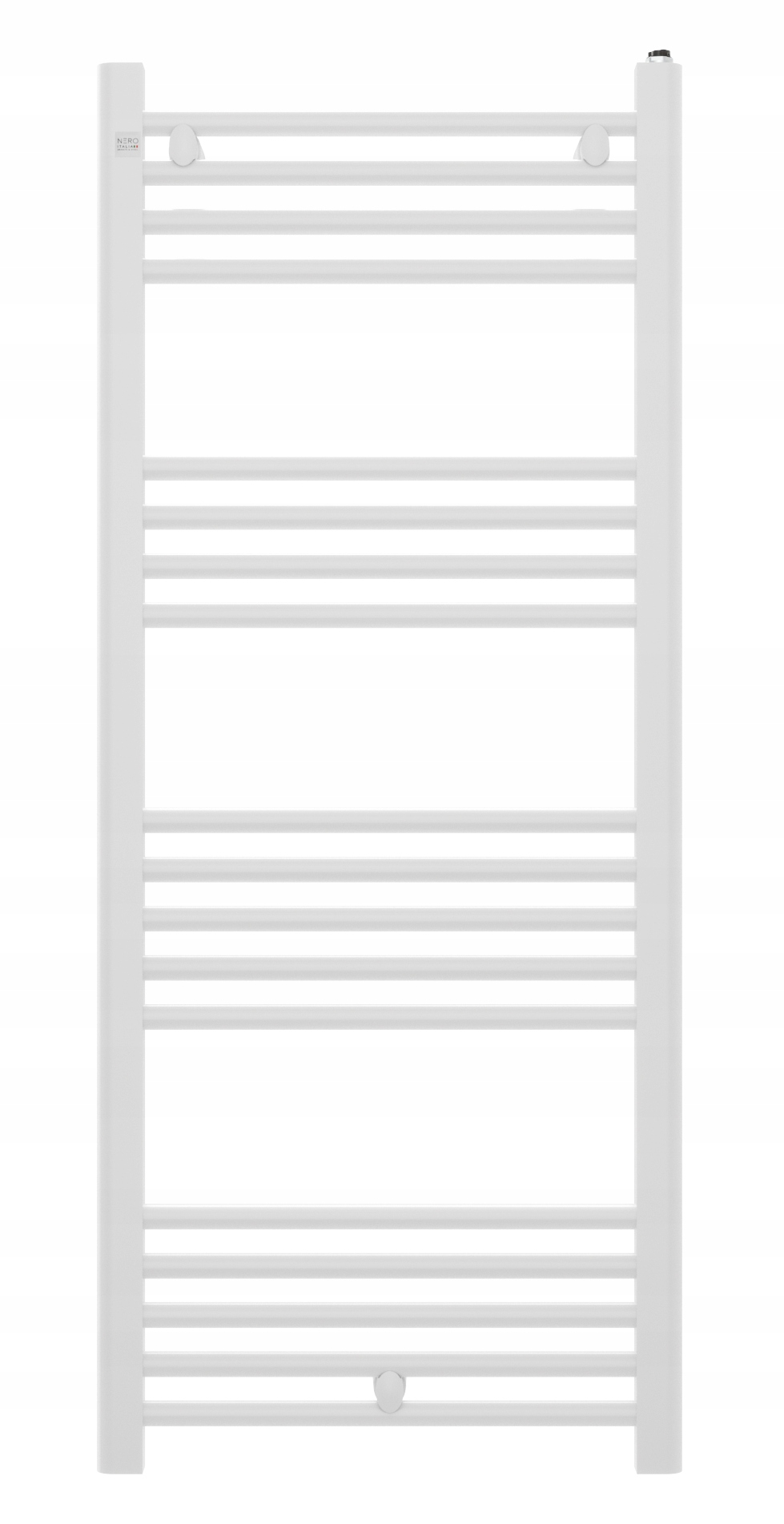 Ohrievač Kúpeľňový Kaloryfer 50/120 cm Biely Rebrík Moderný Puerto