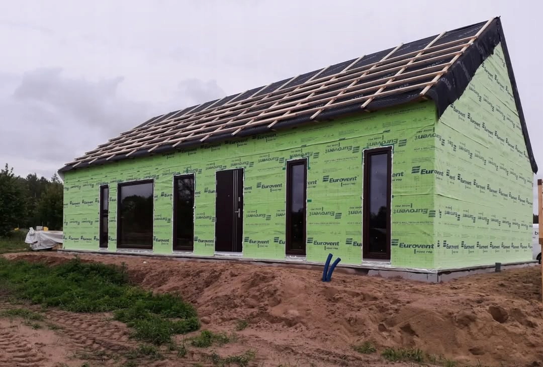 FOLIA WIATROIZOLACJA MEMBRANA DACHOWA WIATROIZOLACYJNA NA ŚCIANY HOME PRO Szerokość 1.5 m