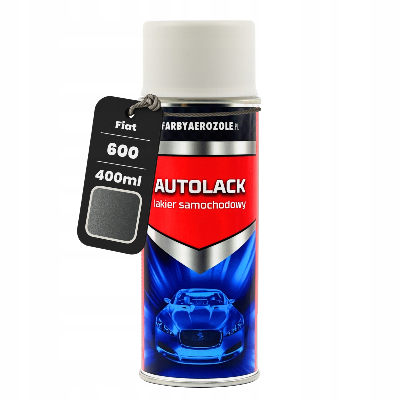 Fiat (Alfa Romeo) 600 Grigio Botticelli Met. Lakier Samochodowy Spray 400ml