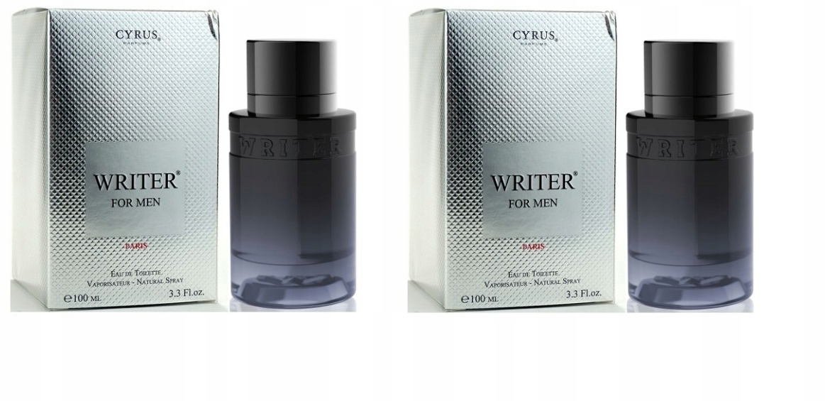

Yves de Sistelle/Cyrus Writer 2x100ml Edt Men