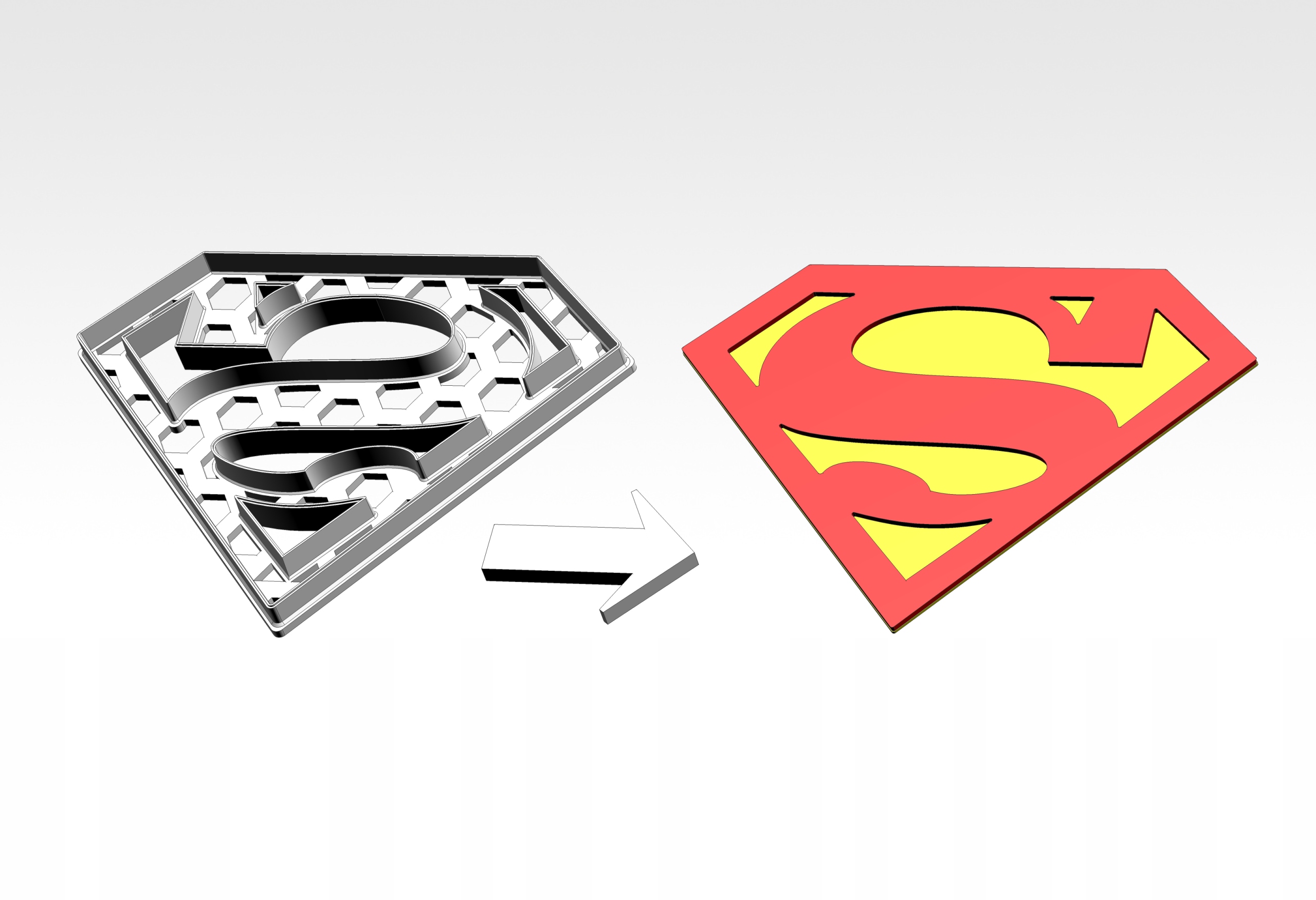 

Wykrawaczka do masy cukrowej Superman Supermen