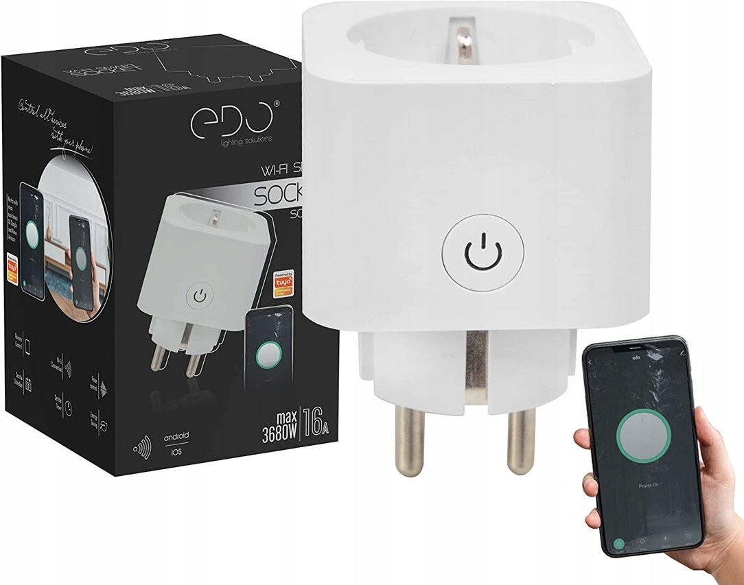 

Inteligentne Gniazdko Wi-Fi Smart Monitor Energii
