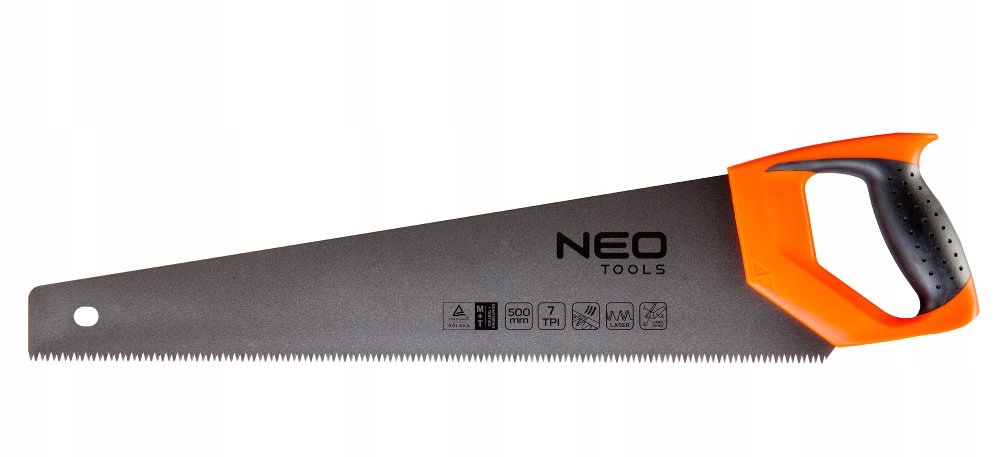 

Piła Płatnica 500 mm 7 Tpi Ptfe Neo Tools 41-021