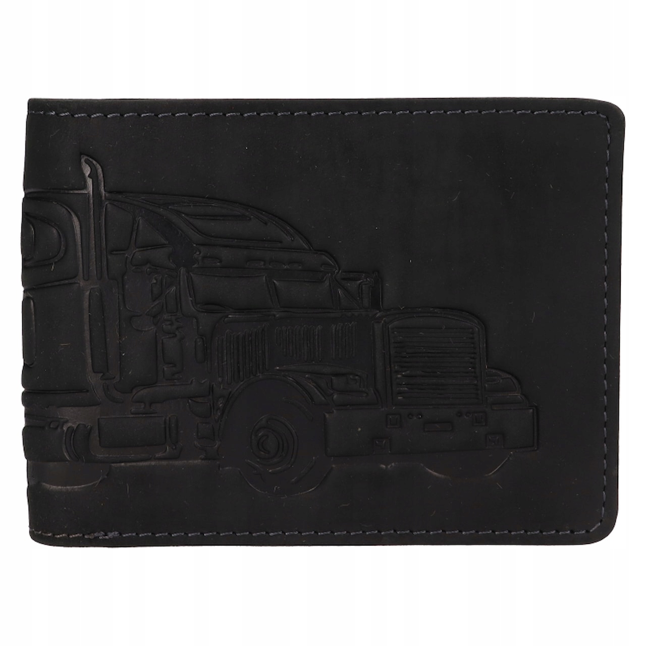 Pánská peněženka Lagen kožená 19173 Truck-kamion černá Blk