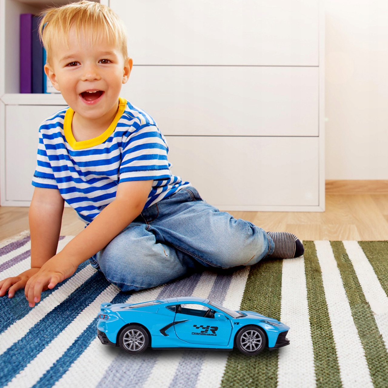 SAMOCHODZIK METALOWE AUTKO DLA DZIECI AUTO SAMOCHÓD SUPERCAR Z NAPĘDEM Płeć chłopcy dziewczynki