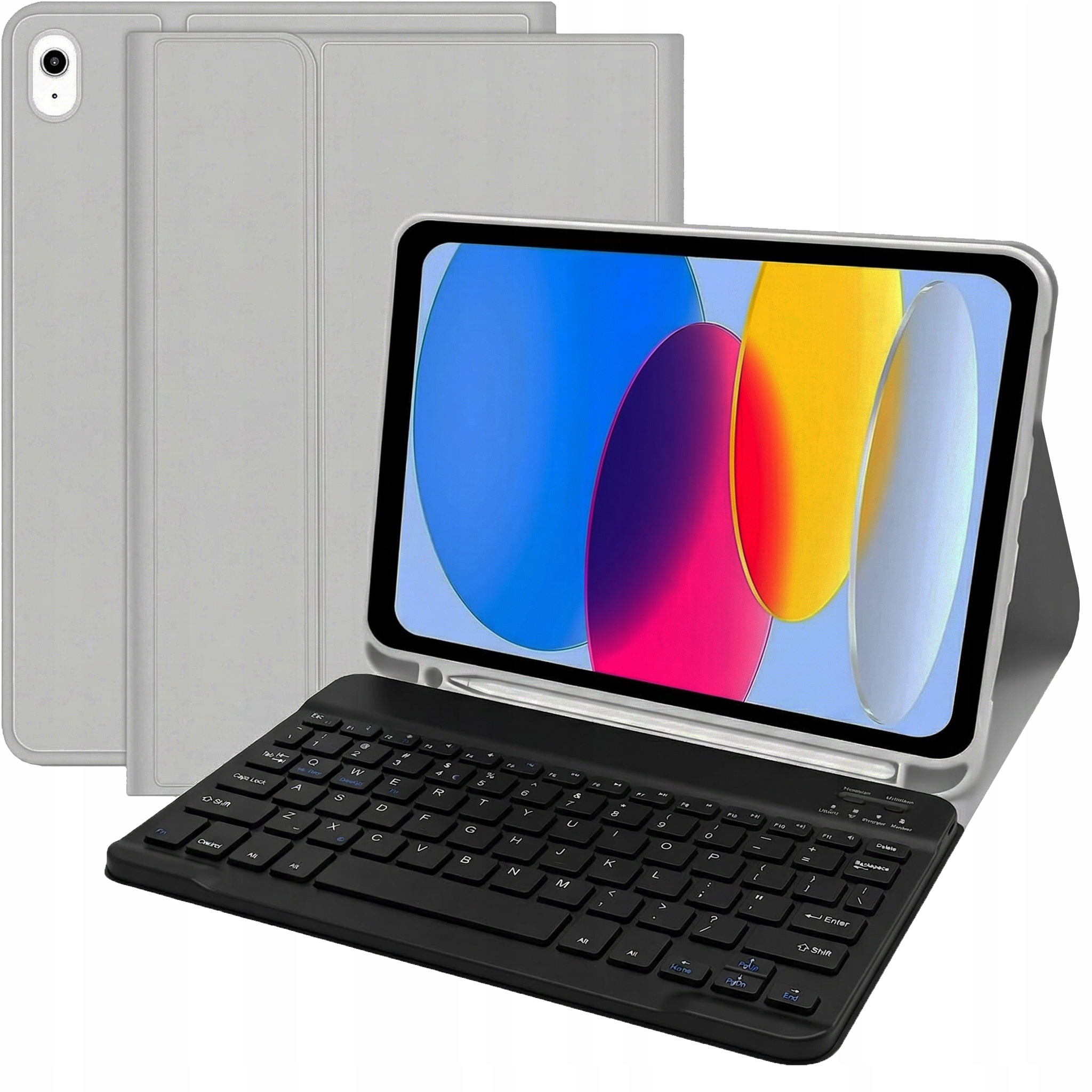 Pouzdro s klávesnicí pro Apple iPad 11" A16 2025 10.9" 2022 10-GEN, pencil