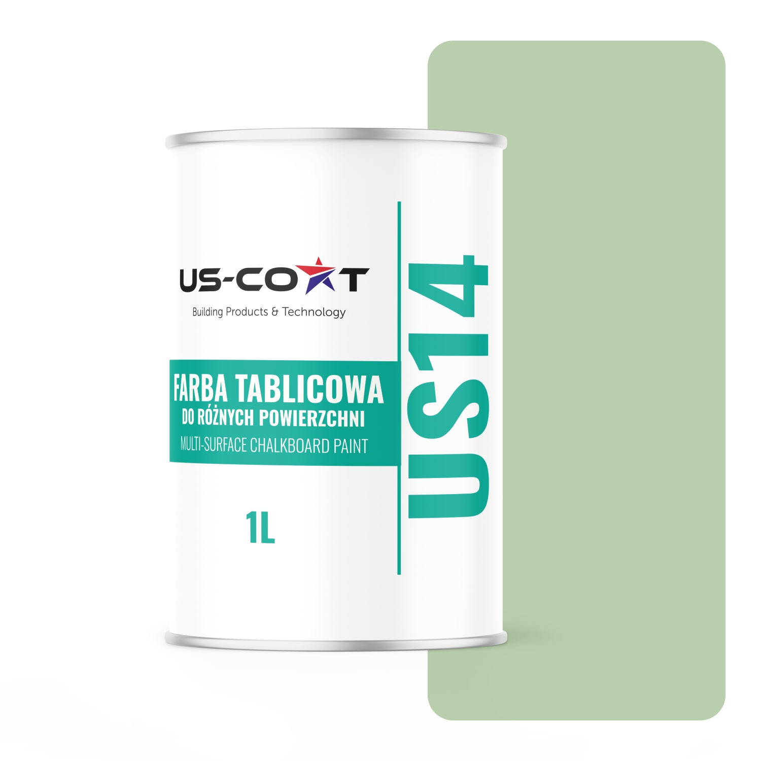 Barva Na Nábytek A Kovové Stěny Barva 1L Zelená Pastel Ral 6019 Matná