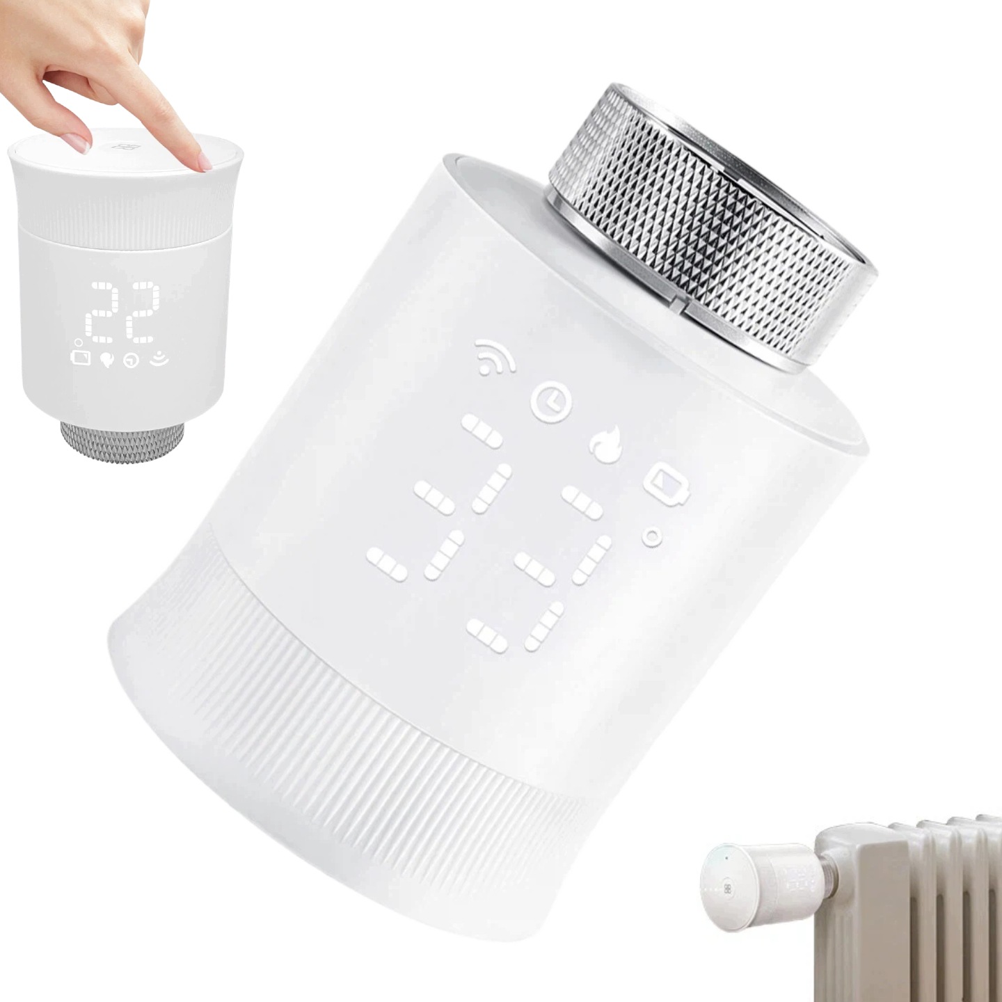 Set Smart Termostatická Kartuše pro WiFi radiátor