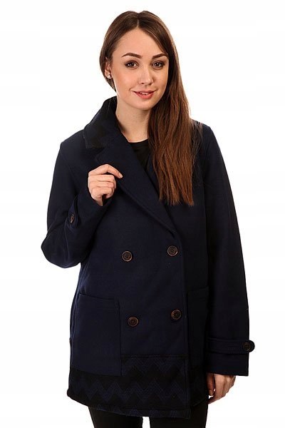 Dámská zateplený kabát na zimu Roxy Moonlight J Jckt peacoat velikost XL