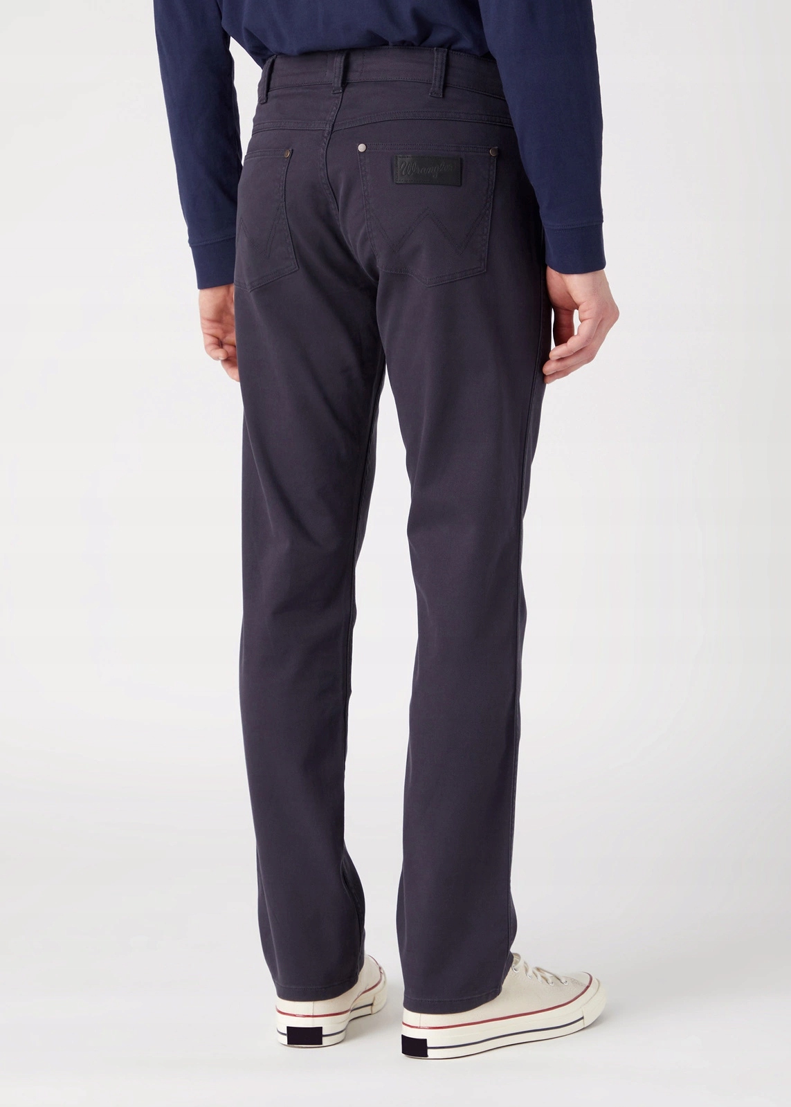Pánské jednoduché kalhoty Wrangler Greensboro Dark Navy 112341467 33/32