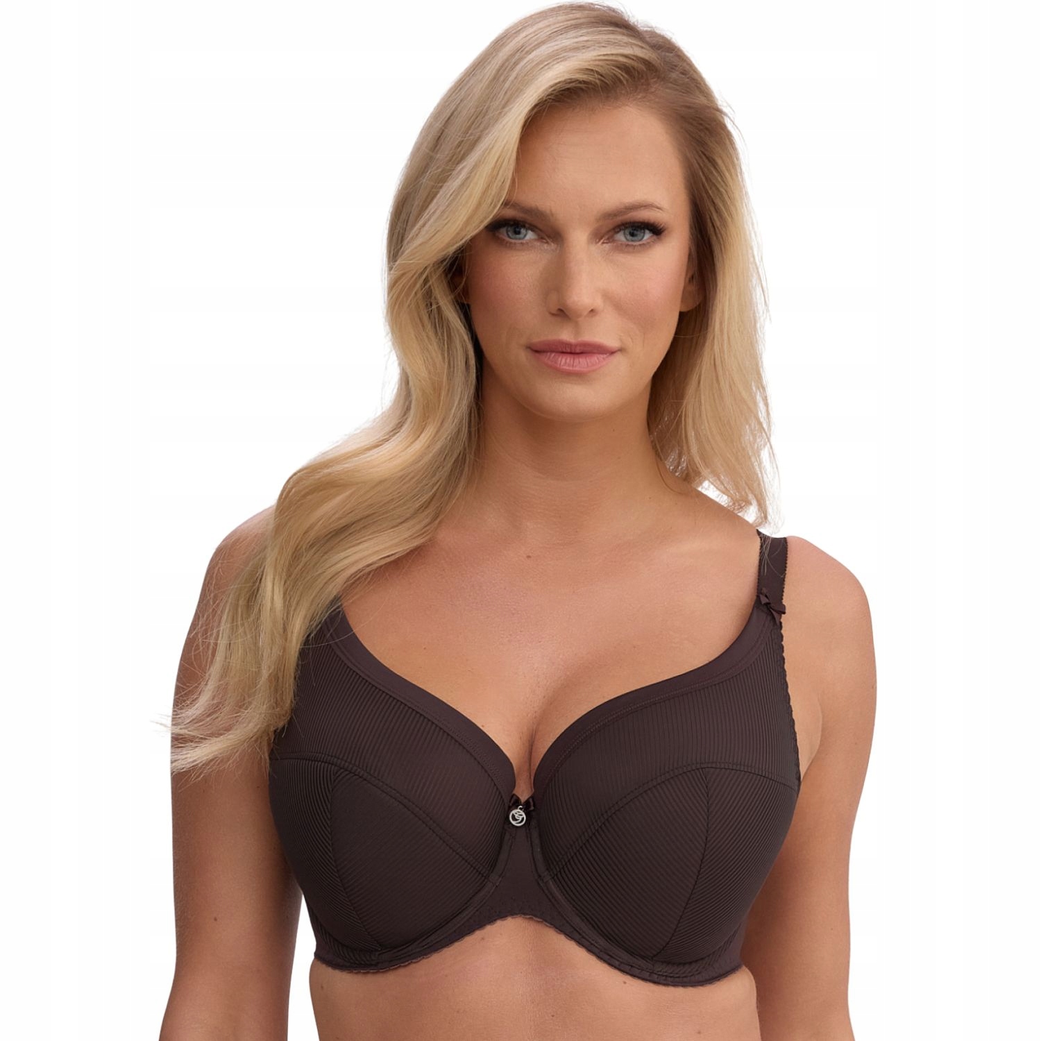 Polovyztužená podprsenka Semi Soft Gaia 1058 Sonia hnědá 90B