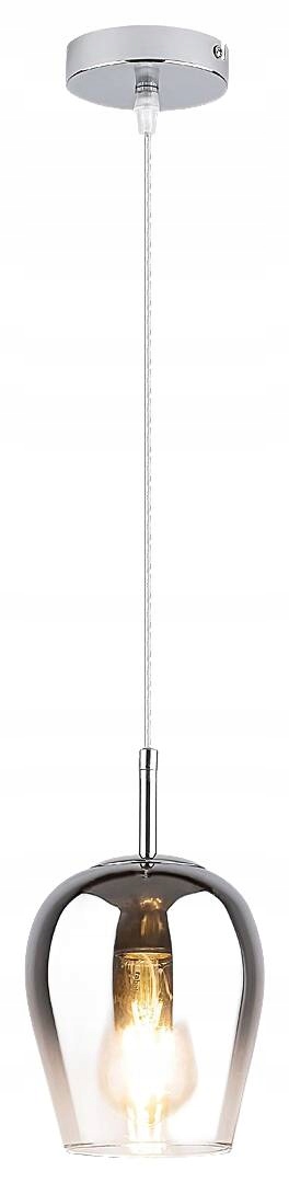 Závěsná lampa s krytem E27 1x15W barva chrom 5252 Petunia Rabalux