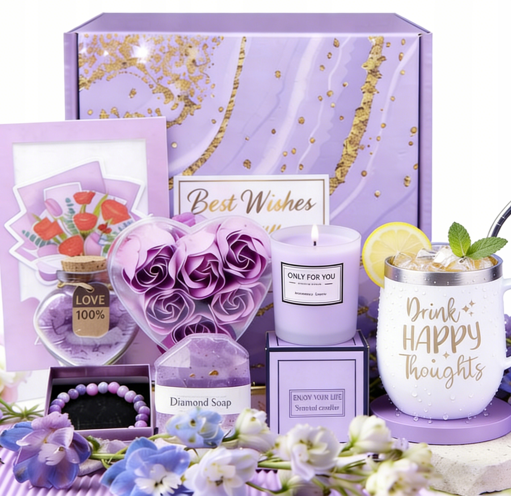 Kosz Prezentowy Dla Kobiety Zestaw Upominkowy Dla Mamy, Babci