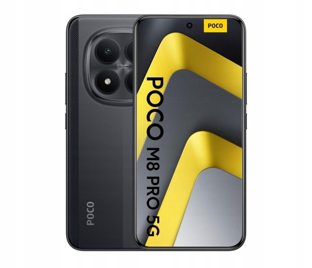 POCO M8 Pro 5G 8/256GB 6,83" 120Hz 50Mpix Czarny
