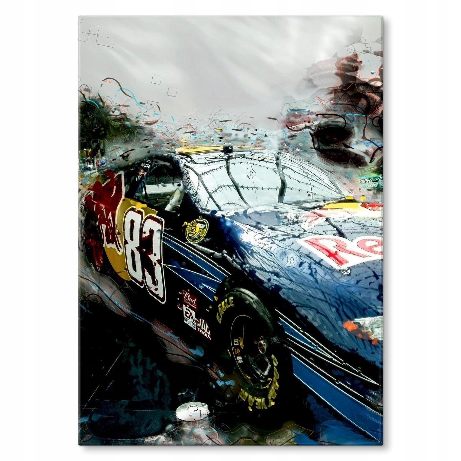Kovový plakát Závod Szyld Plech 42 x 59,4 cm Dárek