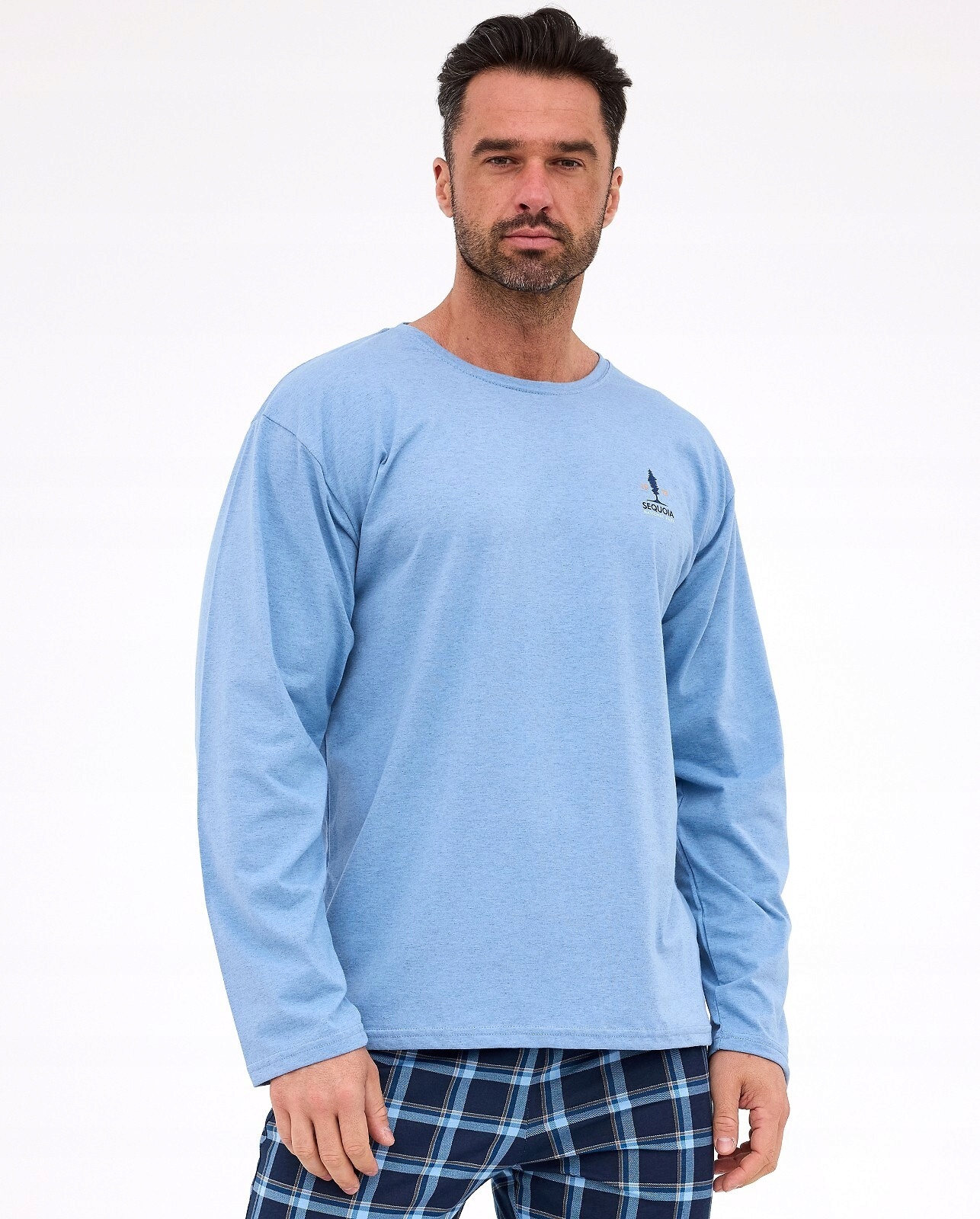 Pánské Pyžamo 124/308 Sequoia Dr XXL modrý melír