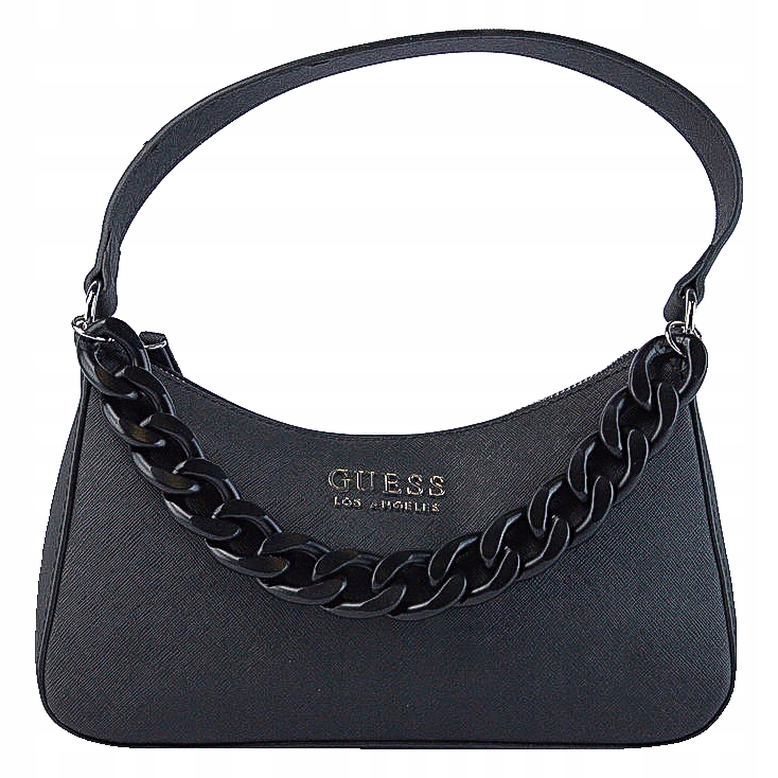 Guess Dámská kabelka přes rameno kabelka Junie Mini elegantní s logem, černá