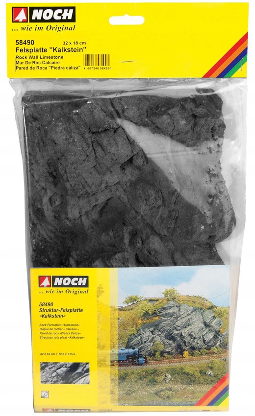 Noch 58490 Skalní stěna vápencová 33 x 19 cm