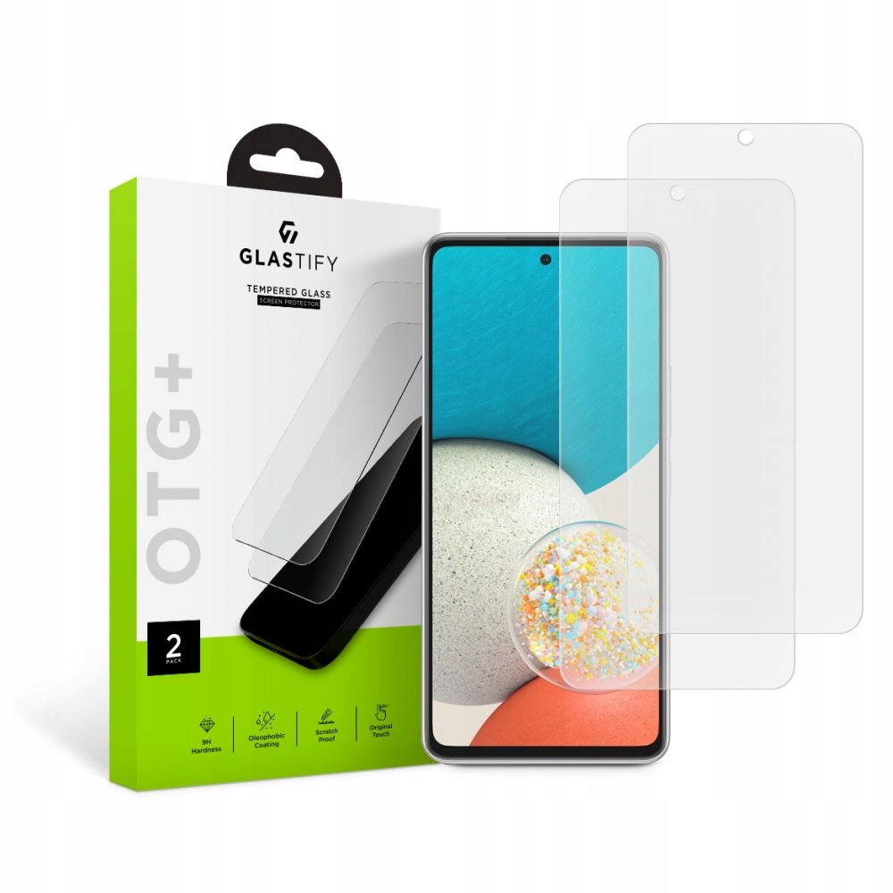 

2-PAK Glastify Szkło Hartowane Do Galaxy A53 5G