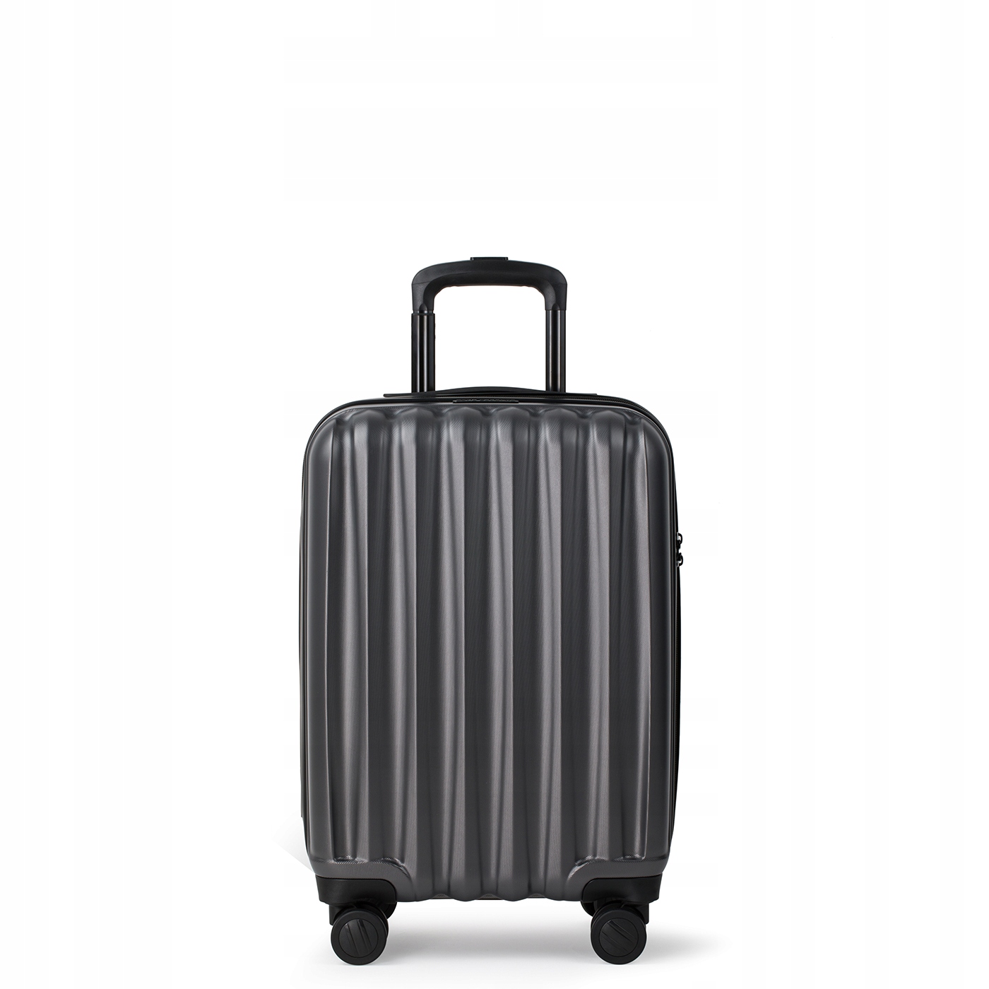 Antracitový kabinový kufr s drážkou Pako Lorente 55x36,5x21,5