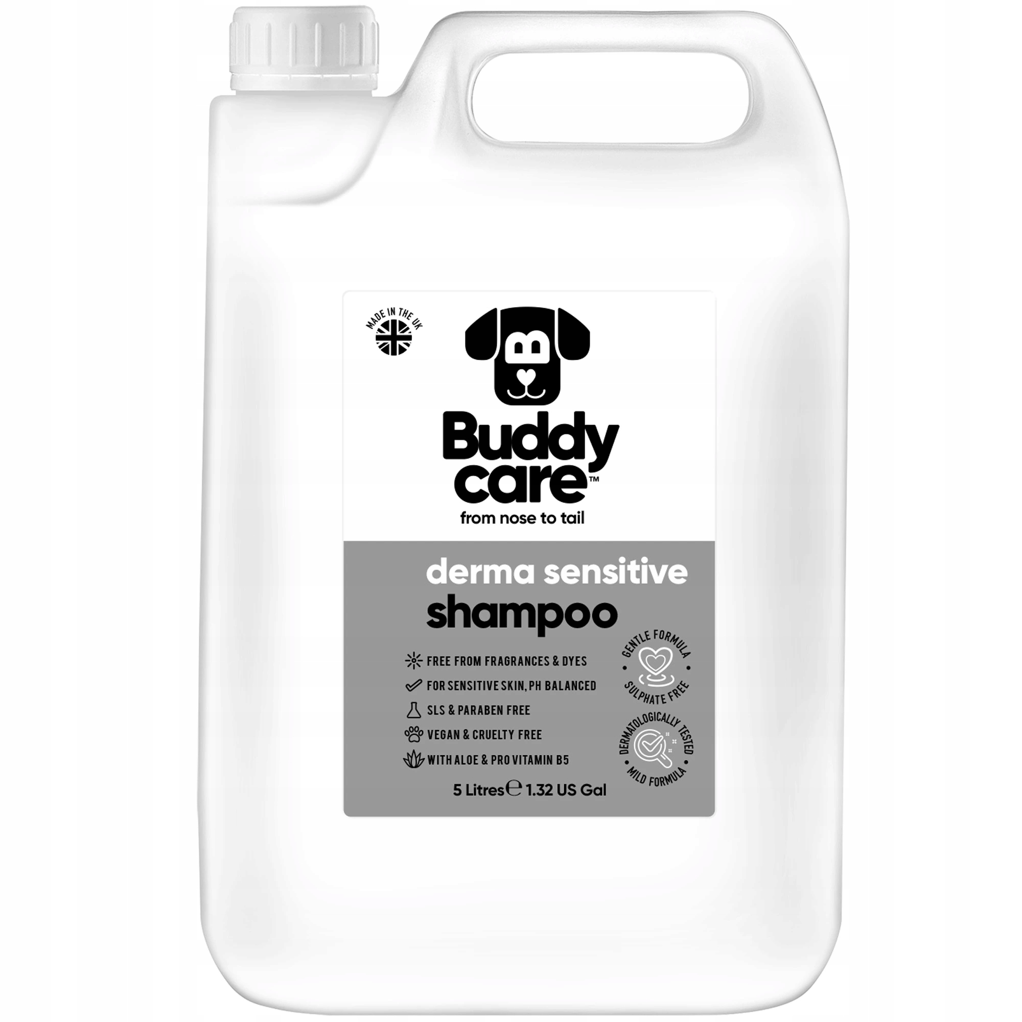 Šampon pro psy Buddycare Derma Sensitive 5L