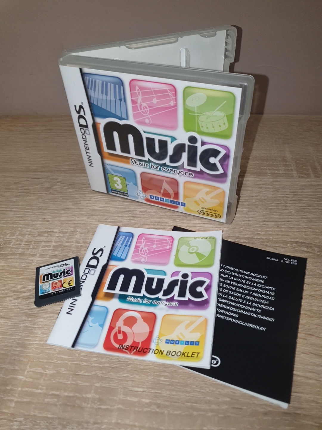 MUSIC - NINTENDO DS - KOMPLET