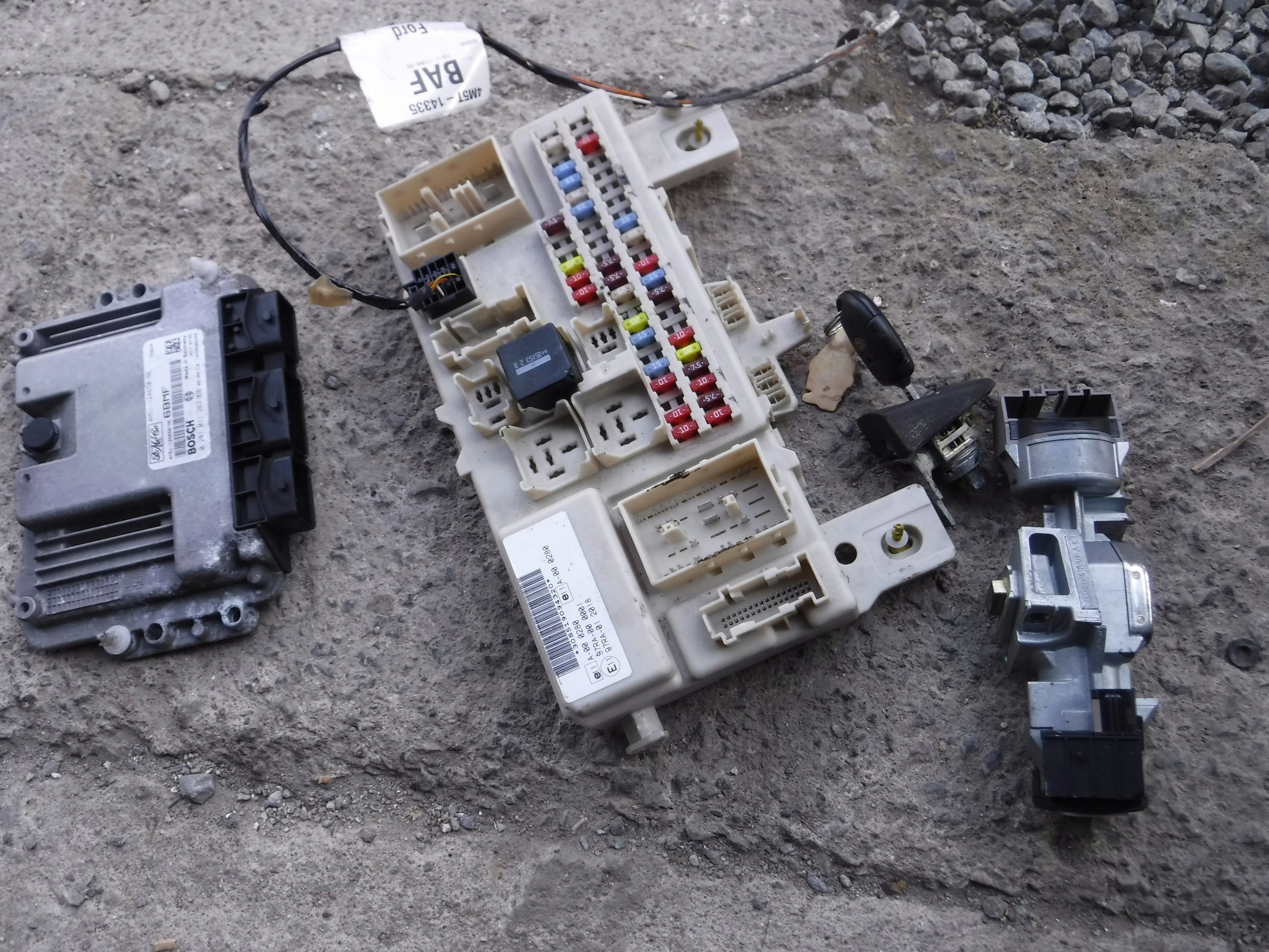 FOCUS MK2 computer ignition 1.6 TDCI ODPALANIA