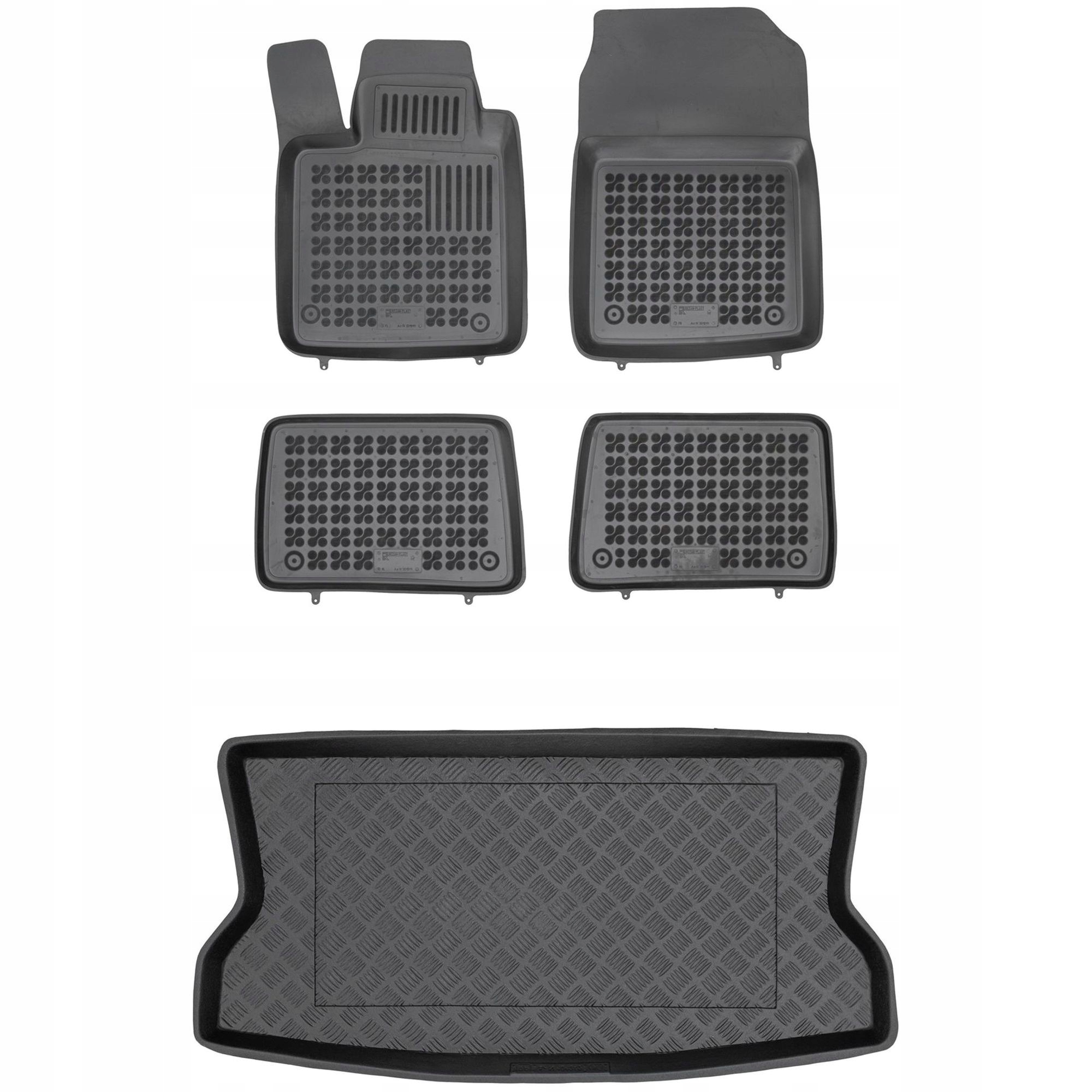 Sada kobercov a rohoží pre Renault Twingo II 2007-2014 3 osôb