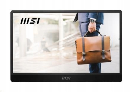 Msi LCD Pro MP161 E2U, 15.6", Ips, Fhd, 60Hz, 4ms, Black Pro MP161…