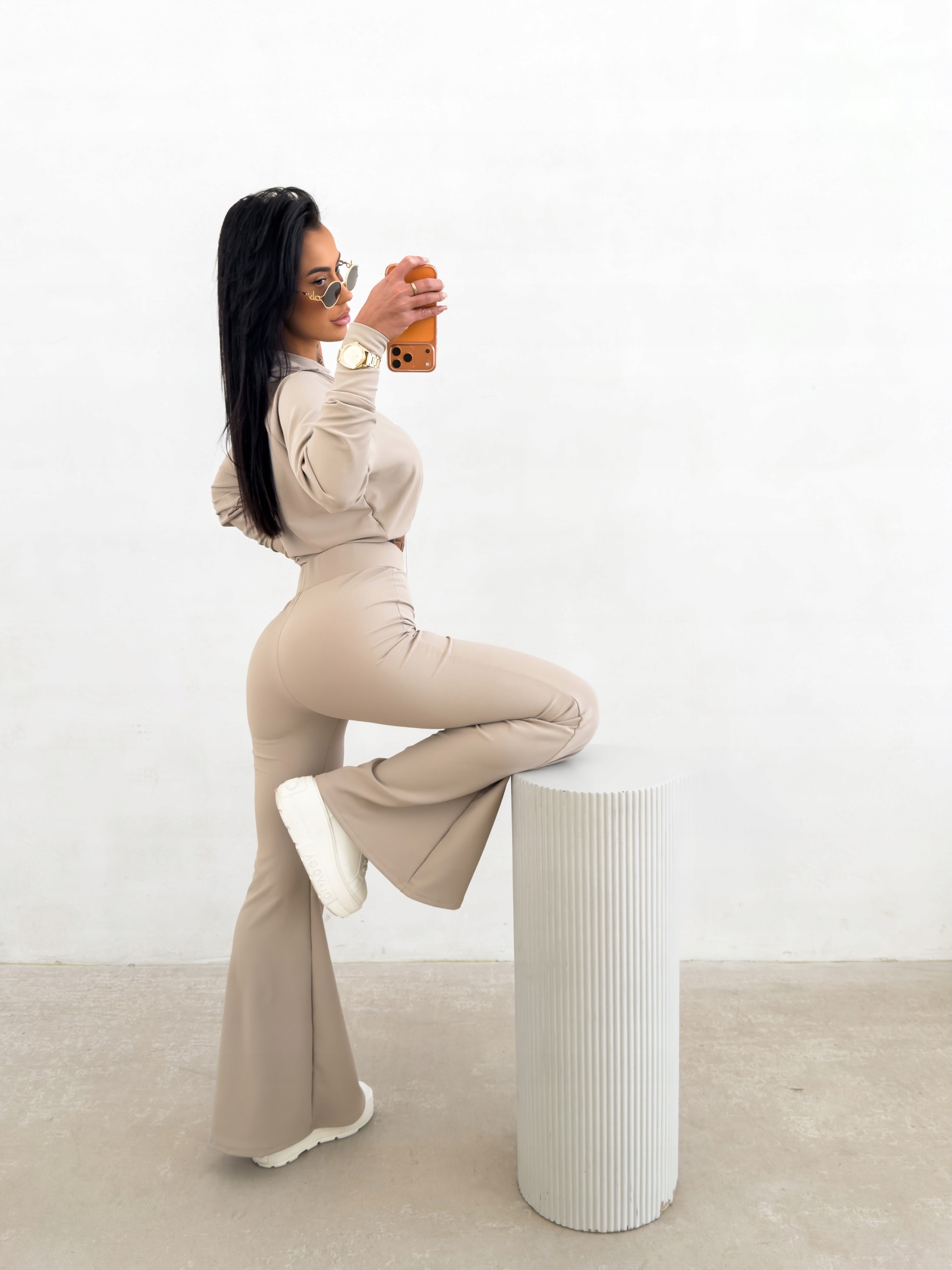 Dámský Komplet Ashway Olavoga Béžová M