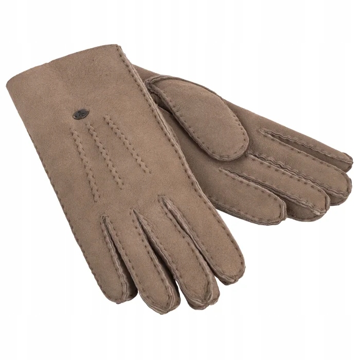 Kožené dámské rukavice Emu Beech Forest Gloves Mushroom W1415