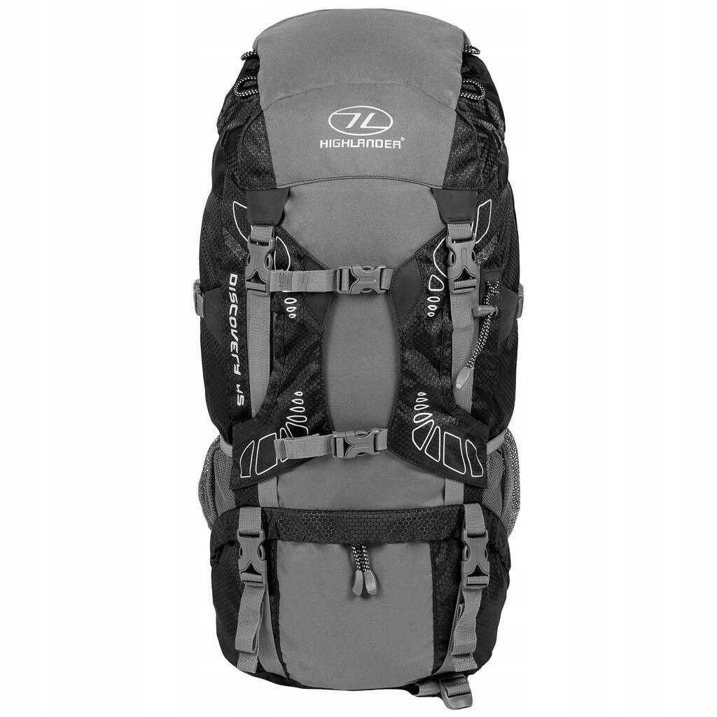 Plecak turystyczny Highlander Discovery Rucksack 45 l 41-60 l czarny