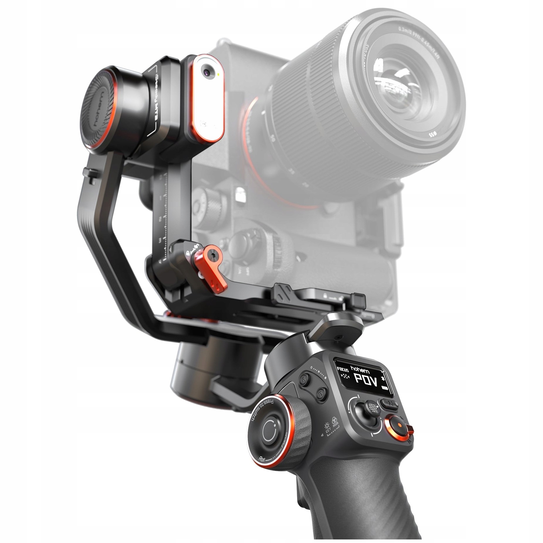 Gimbal Stabilizator Hohem iSteady MT2 + Lampa LED AI do Aparatu DSLR 1,2kg Kod producenta ISTEADY MT2 KIT