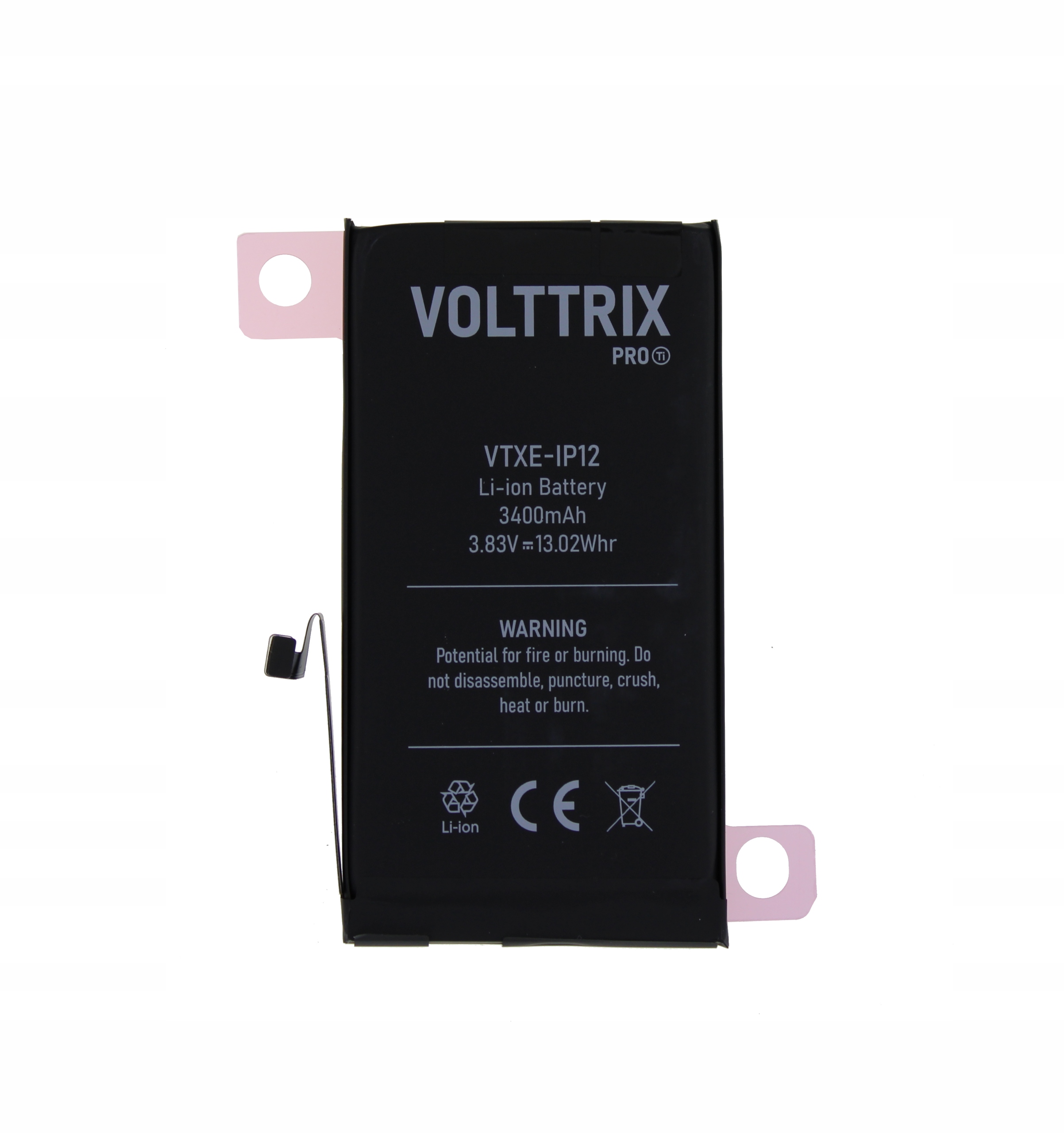 Baterie Volttrix Pro Ti pro iPhone 12 12 Pro Programovatelná 3400 mAh