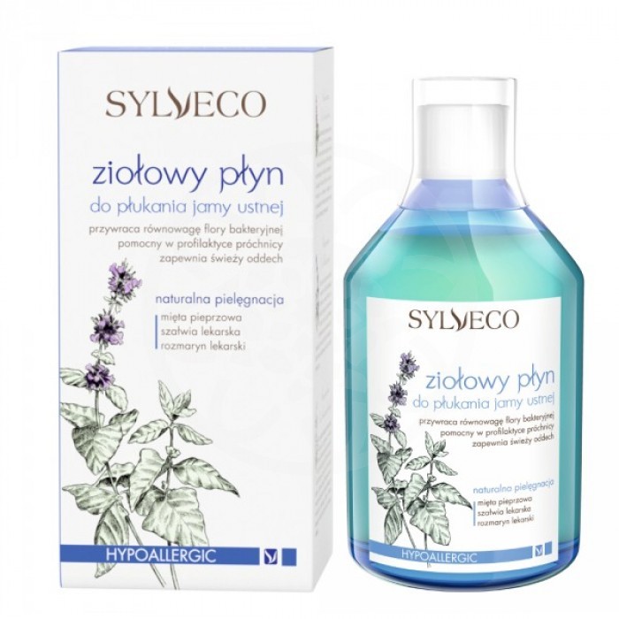 

Sylveco, Ziołowy płyn do płukania jamy ustnej, 500
