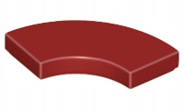 

Lego okrągły narożnik 2x2 Dark Red 27925 Nowy 2szt