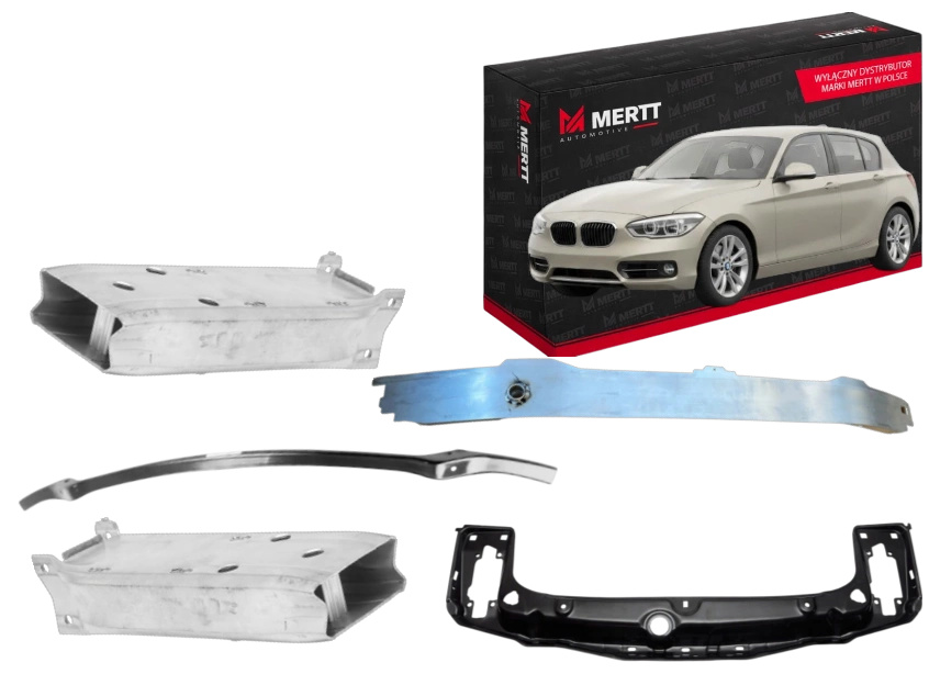 Sada Bmw 1 F20 2 F22 Nosník D+g Čelní Vyztužení Zóna Rozdrcení P+l